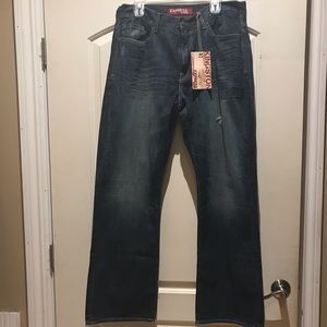 New Men’s Express Jeans, Size 36 x 32 with tickets